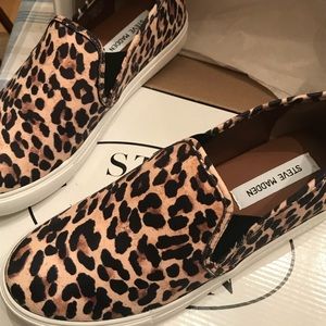 steve madden safary leopard sneakers